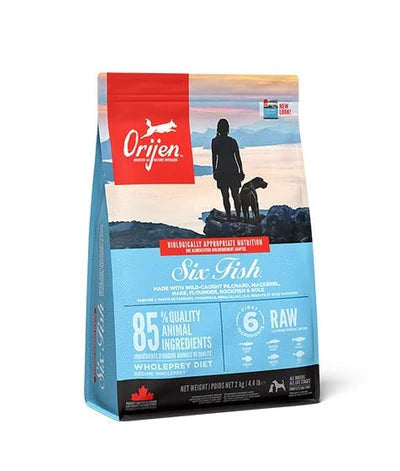 Orijen Six Fish Protein-Rich Adult Dog Dry Food