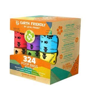 Cozy Paws Earth-Friendly Poop Bags – 18 Rolls
