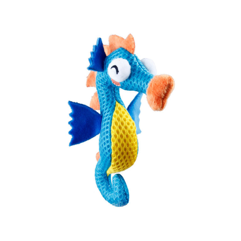 GiGwi Dental Mesh Sea Horse Blue