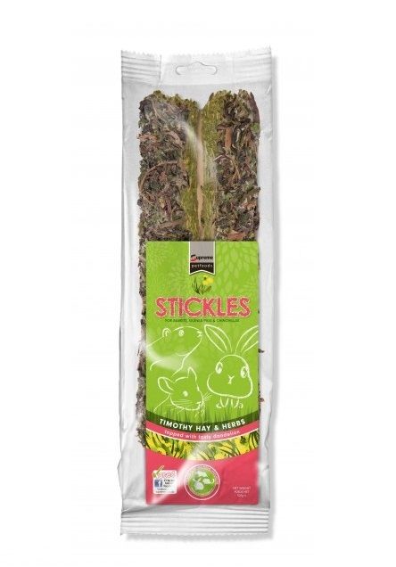 Tiny Friends Farm Stickles Timothy Hay & Herbs Small Animal Treats