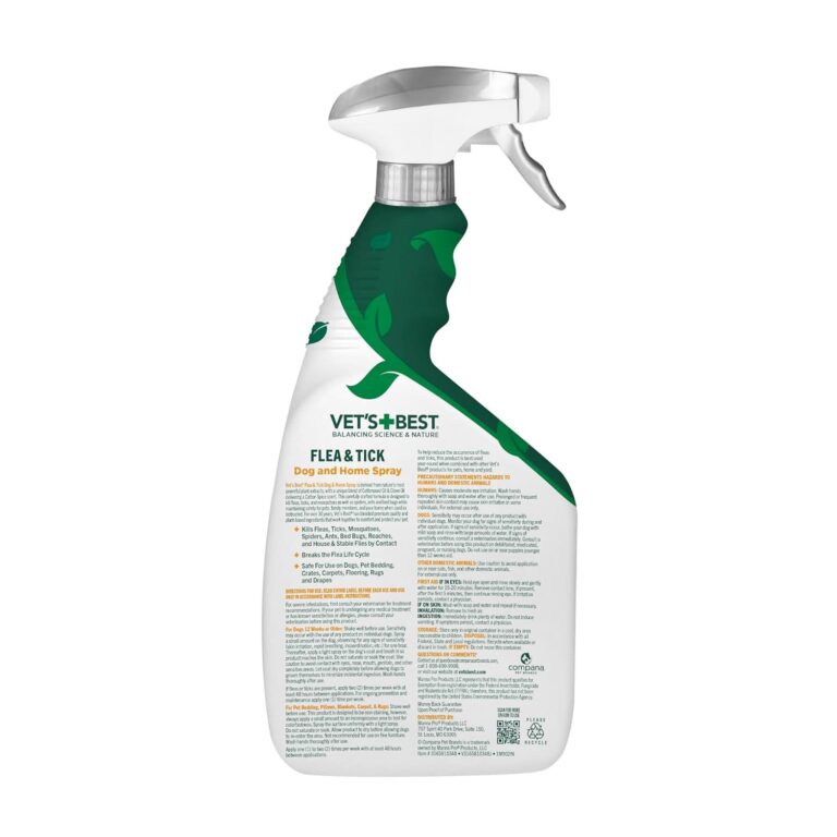 Vet’s Best Flea and Tick Home Treatment Spray 32 oz